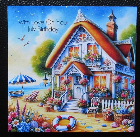 Beach Cottage by Davina Rundle