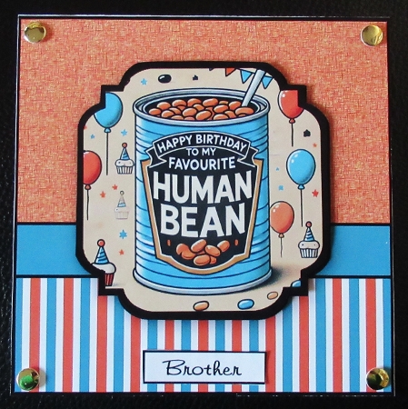 a can of beans by Davina Rundle