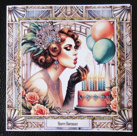 Art Deco Birthday Ladies by Davina Rundle