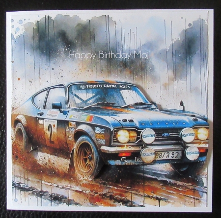 Capri Cars 1- Illustrations for Cardmakers & Designers  by Davina Rundle