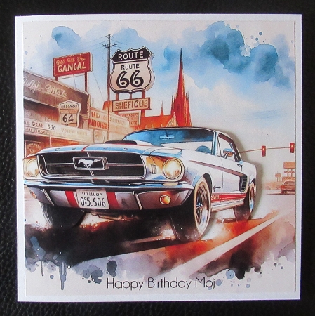 Mustang  - Illustrations for Cardmakers & Designers  by Davina Rundle