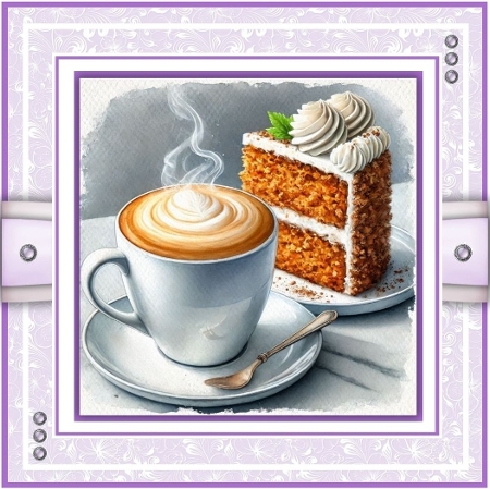 Coffee and Cake Time by Davina Rundle