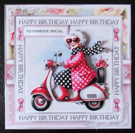 Never Too Old Moped by Davina Rundle