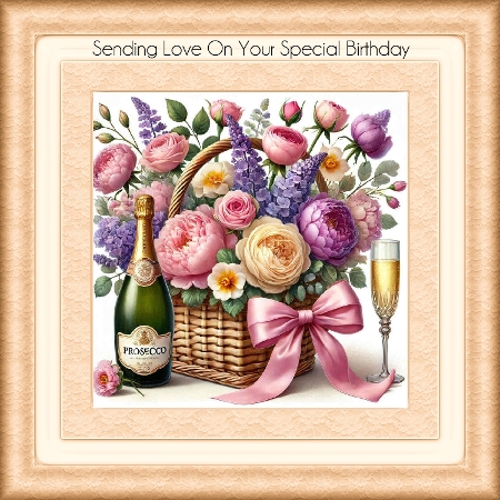 Floral Prosecco  by Davina Rundle