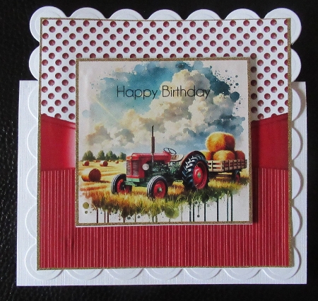 Vintage Tractors by Davina Rundle