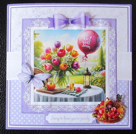 GET WELL BALLOON by Davina Rundle