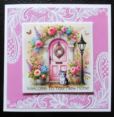 Lace Overlay Frames-Winter Wonderland  by Davina Rundle