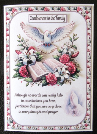 Close in thought and Prayer A5 by Davina Rundle