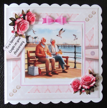 Eating Chips at the Seaside by Davina Rundle