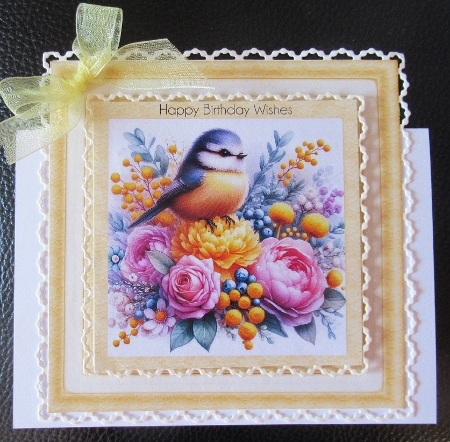 Lil Floral Bird by Davina Rundle