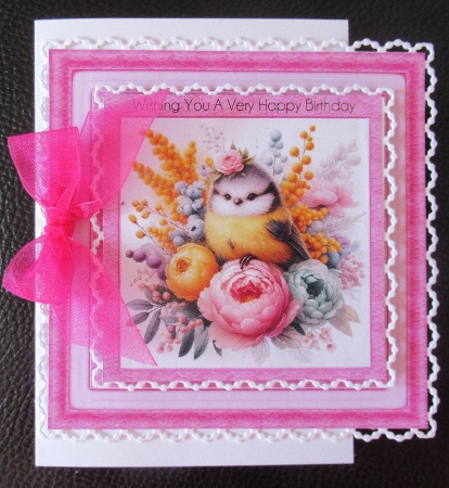Lil Floral Bird by Davina Rundle