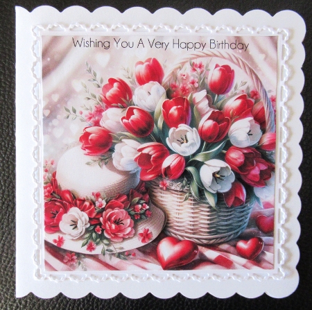 Spring tea 2 CARD FRONTS by Davina Rundle