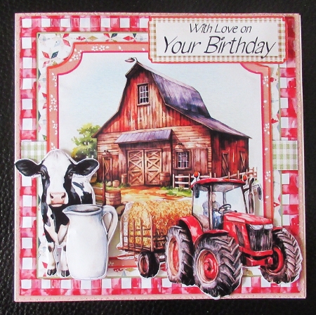 The Farming Life 1 6x6 by Davina Rundle