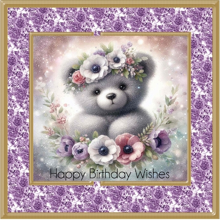 Lots of Roses Plain Frames-Valentine by Davina Rundle