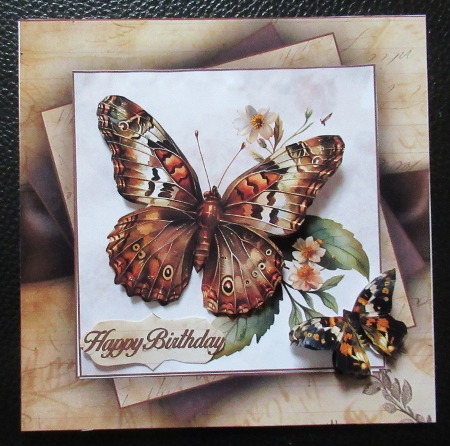 Antique Butterfly Mini Kit by Davina Rundle