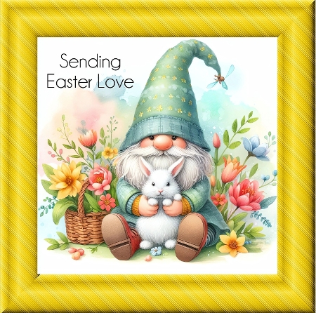 Spring Gnome by Davina Rundle