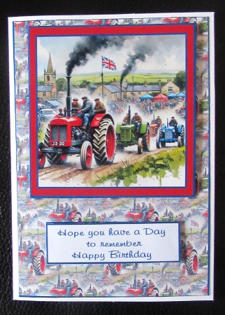 tractor rally A5 by Davina Rundle