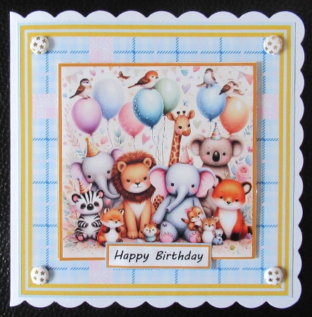 Happy Birthday Animals - Mini Kit by Davina Rundle