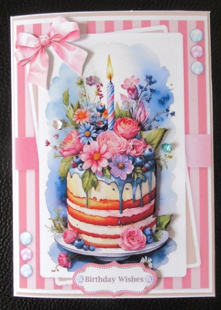 Floral Cake by Davina Rundle
