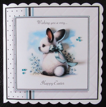 The Easter Bunny (Blue) by Davina Rundle