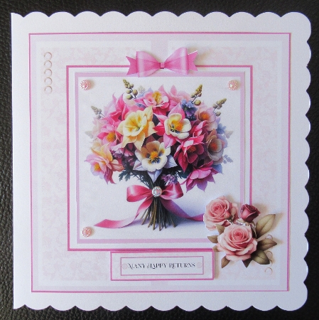 Bouquets of Grannys Bonnet by Davina Rundle