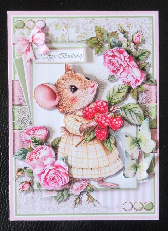 Birthday Mouse 2 by Davina Rundle