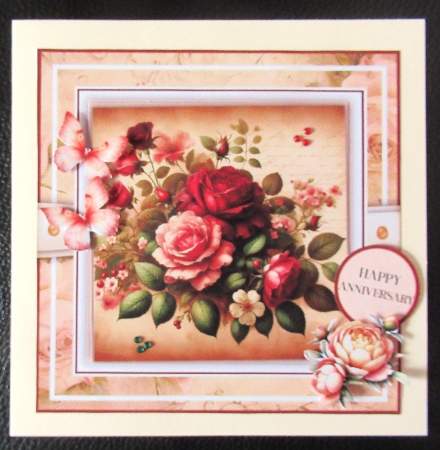 Elegant Vintage Roses by Davina Rundle