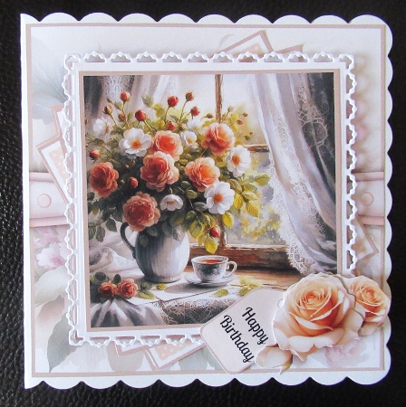 Windowsill Flowers by Davina Rundle