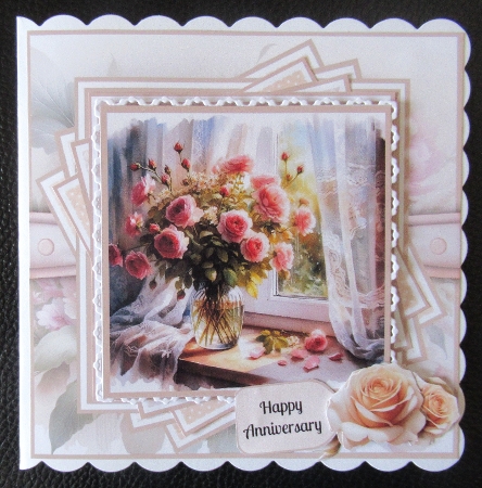 Windowsill Flowers by Davina Rundle