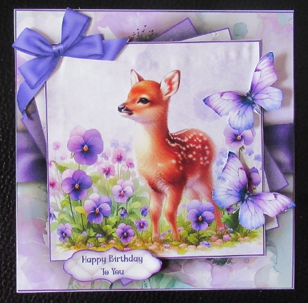 Spring Viola Mini Kit by Davina Rundle