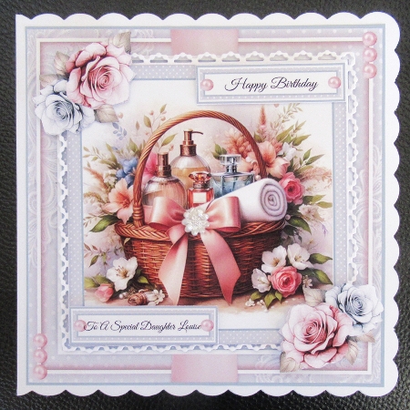 Ladies Pamper Hamper Mini Page Kit by Davina Rundle
