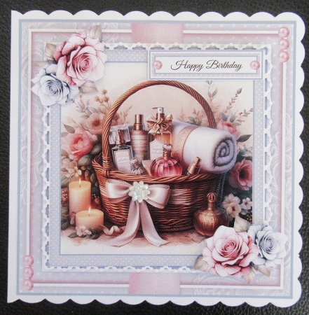 Ladies Pamper Hamper Mini Page Kit by Davina Rundle
