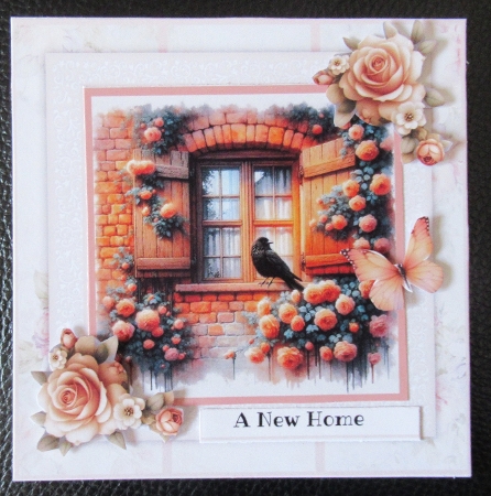 Rustic Windows and Birds by Davina Rundle