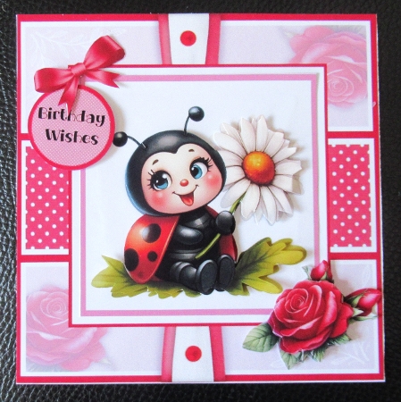 Cute Little Ladybugs by Davina Rundle