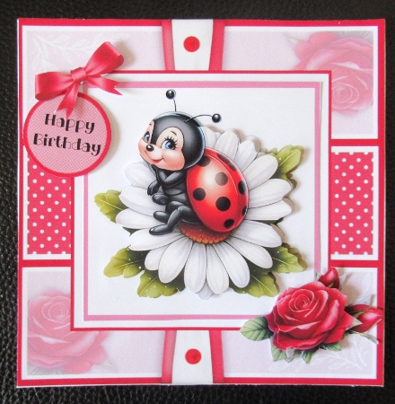 Cute Little Ladybugs by Davina Rundle