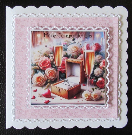 6x6 Engagement Ring 2 - Illustrations for Cardmakers & Designers   by Davina Rundle