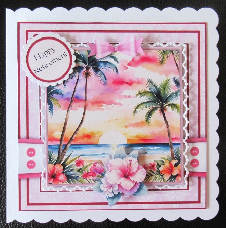 A Tropical Beach by Davina Rundle