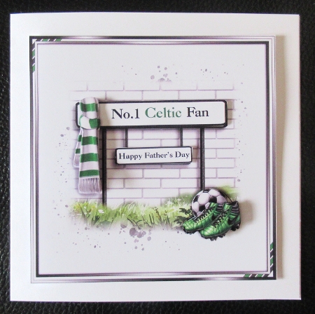 No.1 Celtic Fan by Davina Rundle