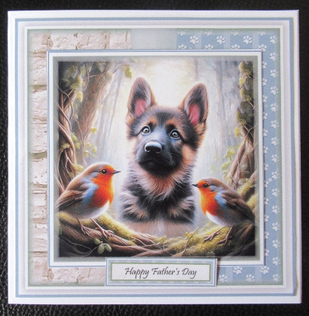 Curious Pups 3 Mini Page Kit by Davina Rundle