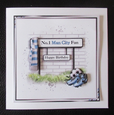 No.1 Man City Fan by Davina Rundle