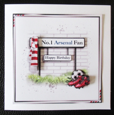 No.1 Arsenal Fan by Davina Rundle