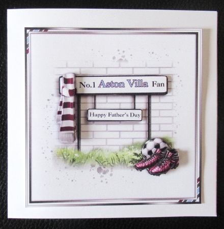 No.1 Aston Villa Fan by Davina Rundle