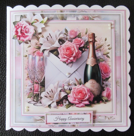 Lilies & Roses Envelope 3 Mini Page Kit by Davina Rundle