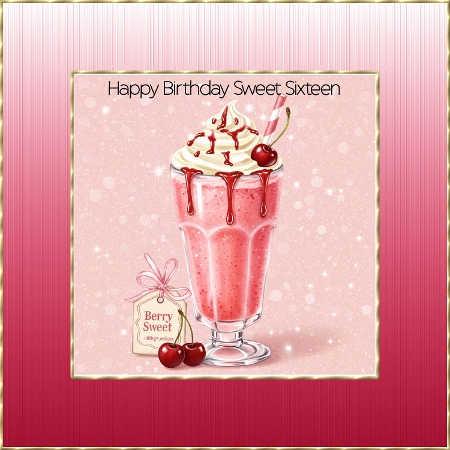Berry Sweet Milkshake by Davina Rundle