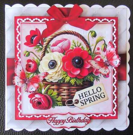 Red Anemones Mini Kit  by Davina Rundle