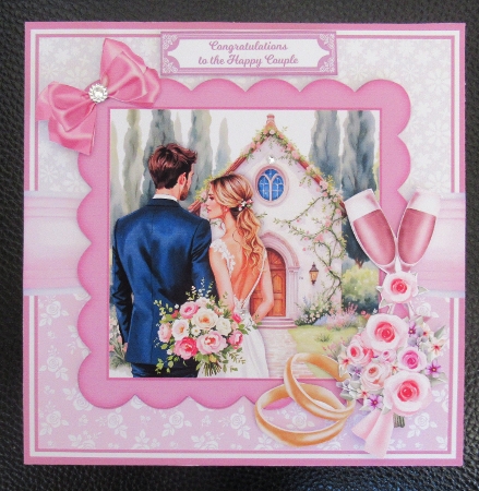 5x7 & 6x6 LITTLE WHITE CHURCH WEDDING by Davina Rundle