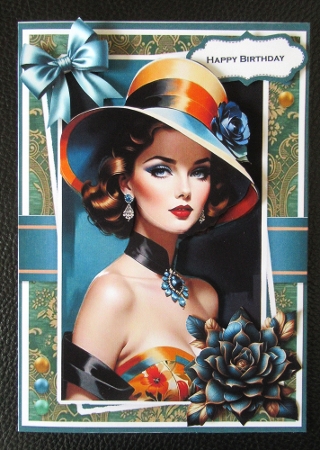 Art Deco Diva 3 by Davina Rundle
