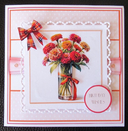 Beautiful Zinnias by Davina Rundle