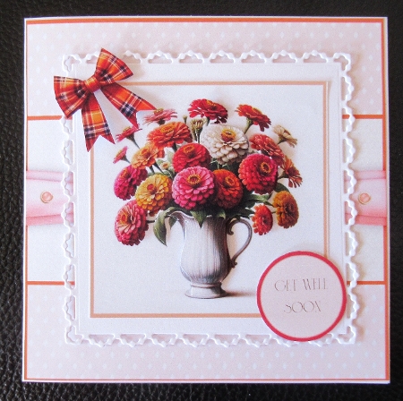Beautiful Zinnias by Davina Rundle