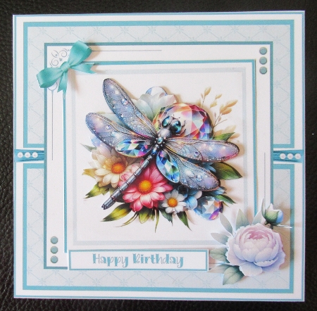 Diamante Dragonflies by Davina Rundle